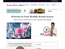 Tablet Screenshot of beautyblogbymstoi.com